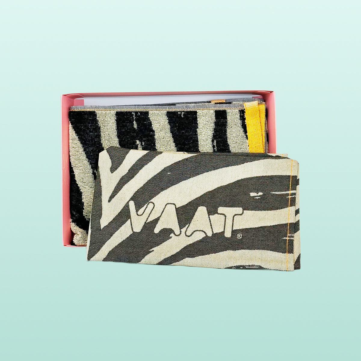 Vaat theedoek en handdoek set Zwart