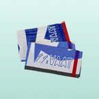 Vaat theedoek en handdoek set Blauw