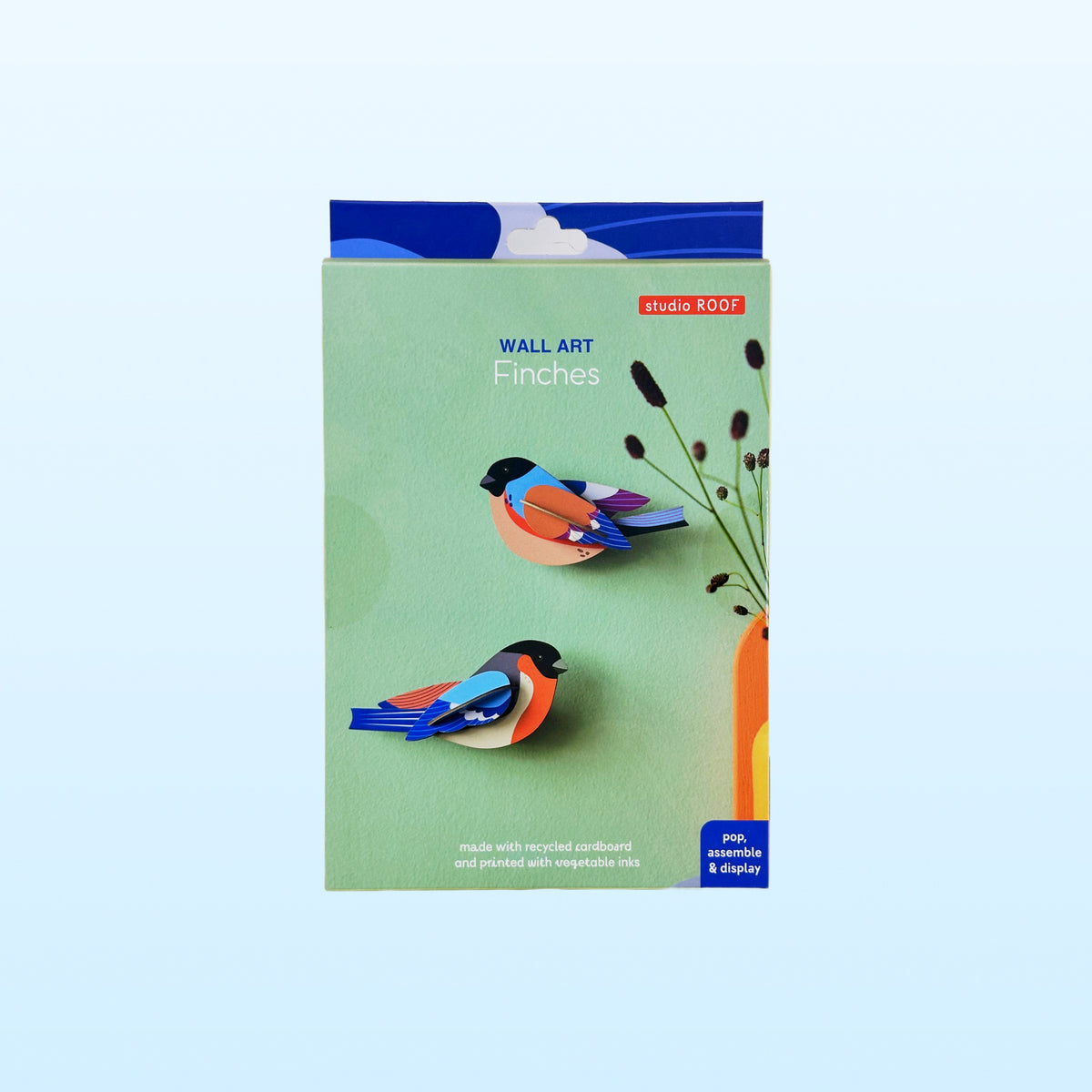 Studio Roof wall art Finches